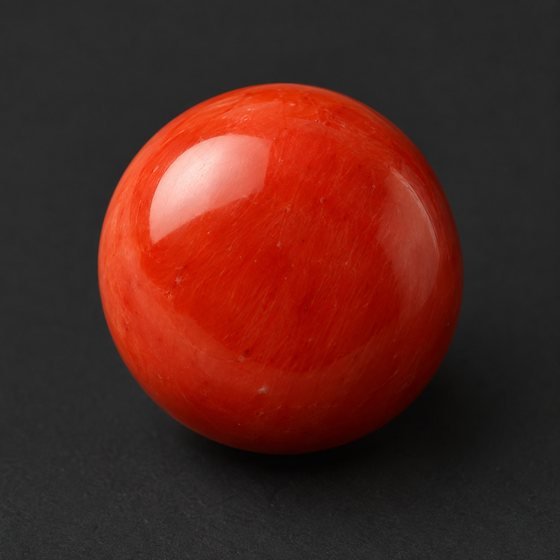 Italy Round Red Coral