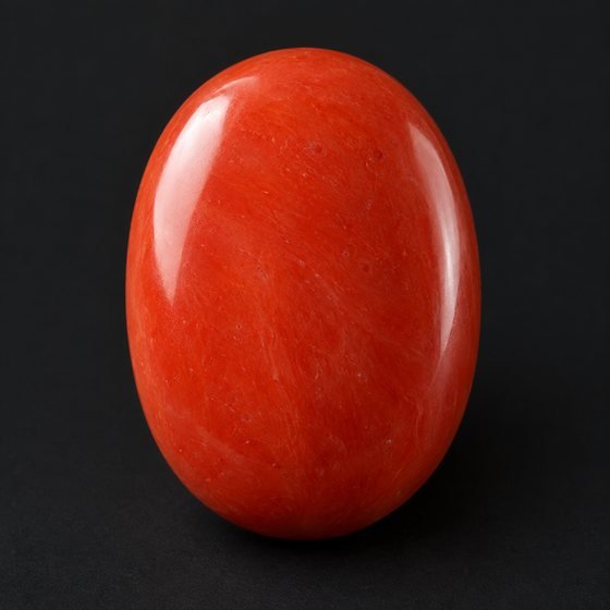 Japan Oval Red Coral